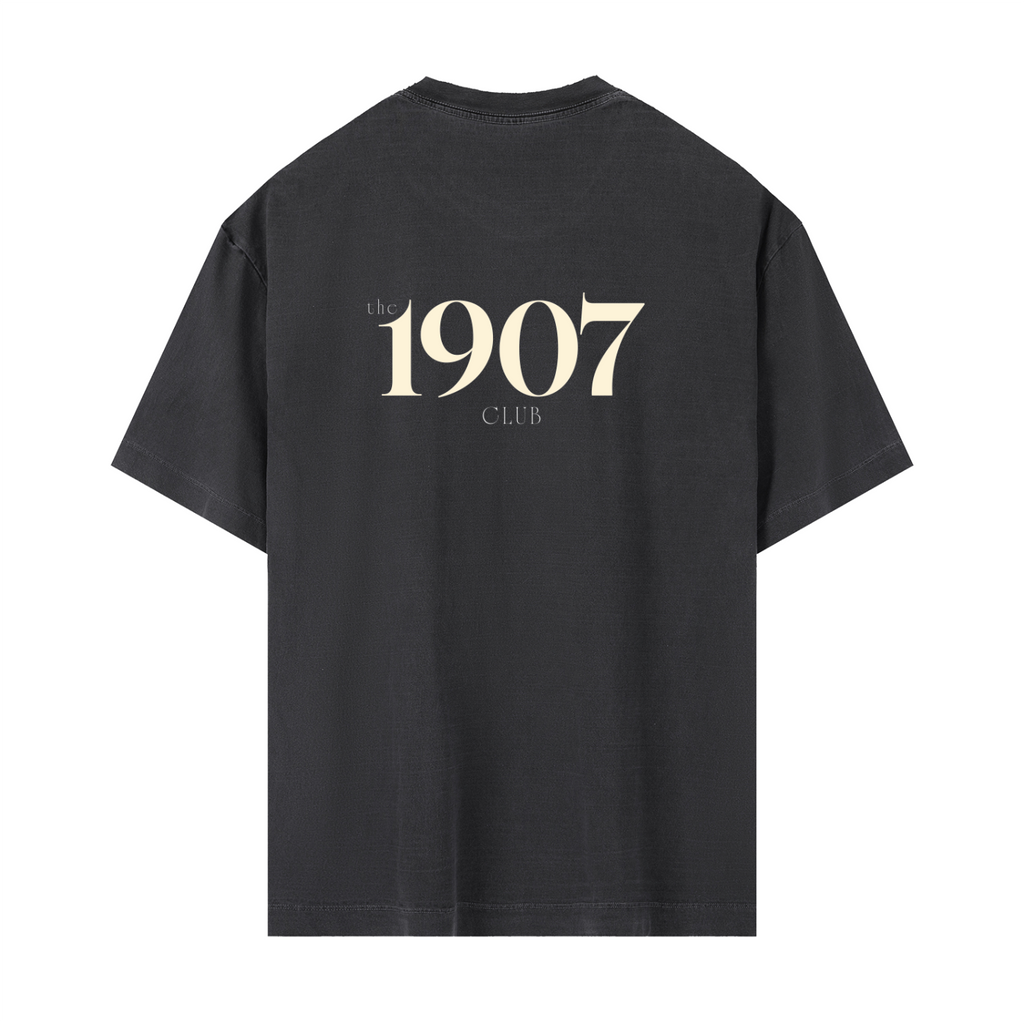 1907 Club - Vintage Oversized Cotton T-Shirt