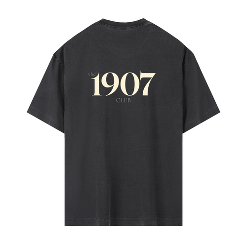 1907 Club - Vintage Oversized Cotton T-Shirt