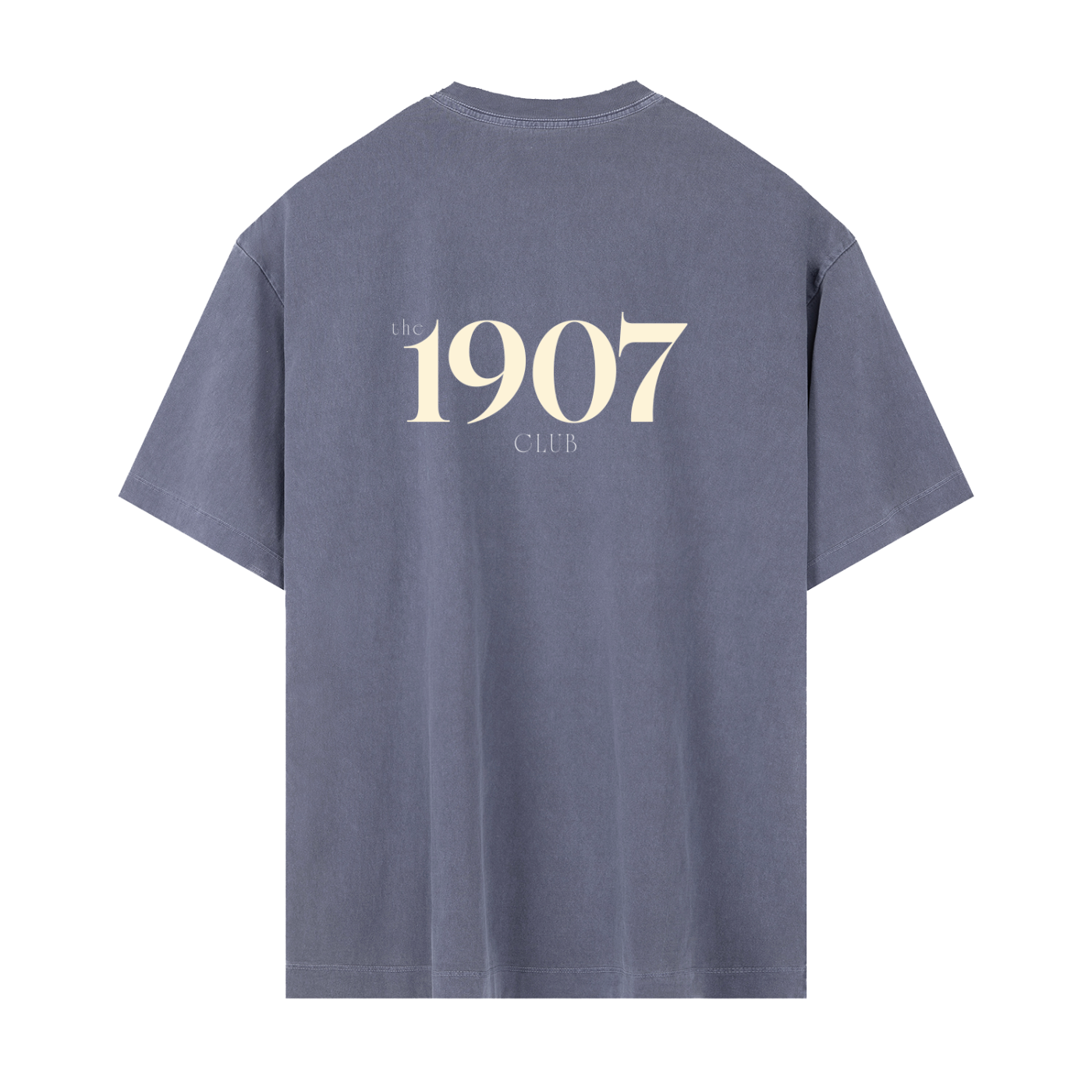 1907 Club - Vintage Oversized Cotton T-Shirt