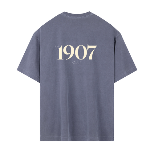 1907 Club - Vintage Oversized Cotton T-Shirt